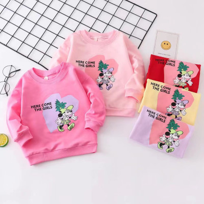 sweater girls minnie mouse happy print - sweater anak perempuan (ONLY 3PCS)